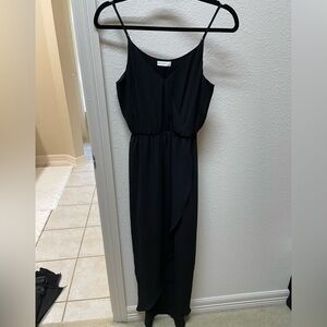 Lush Black Maxi Dress